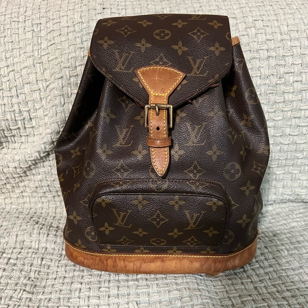 Louis Vuitton Backpack, Montsouris MM Monogram SP1908